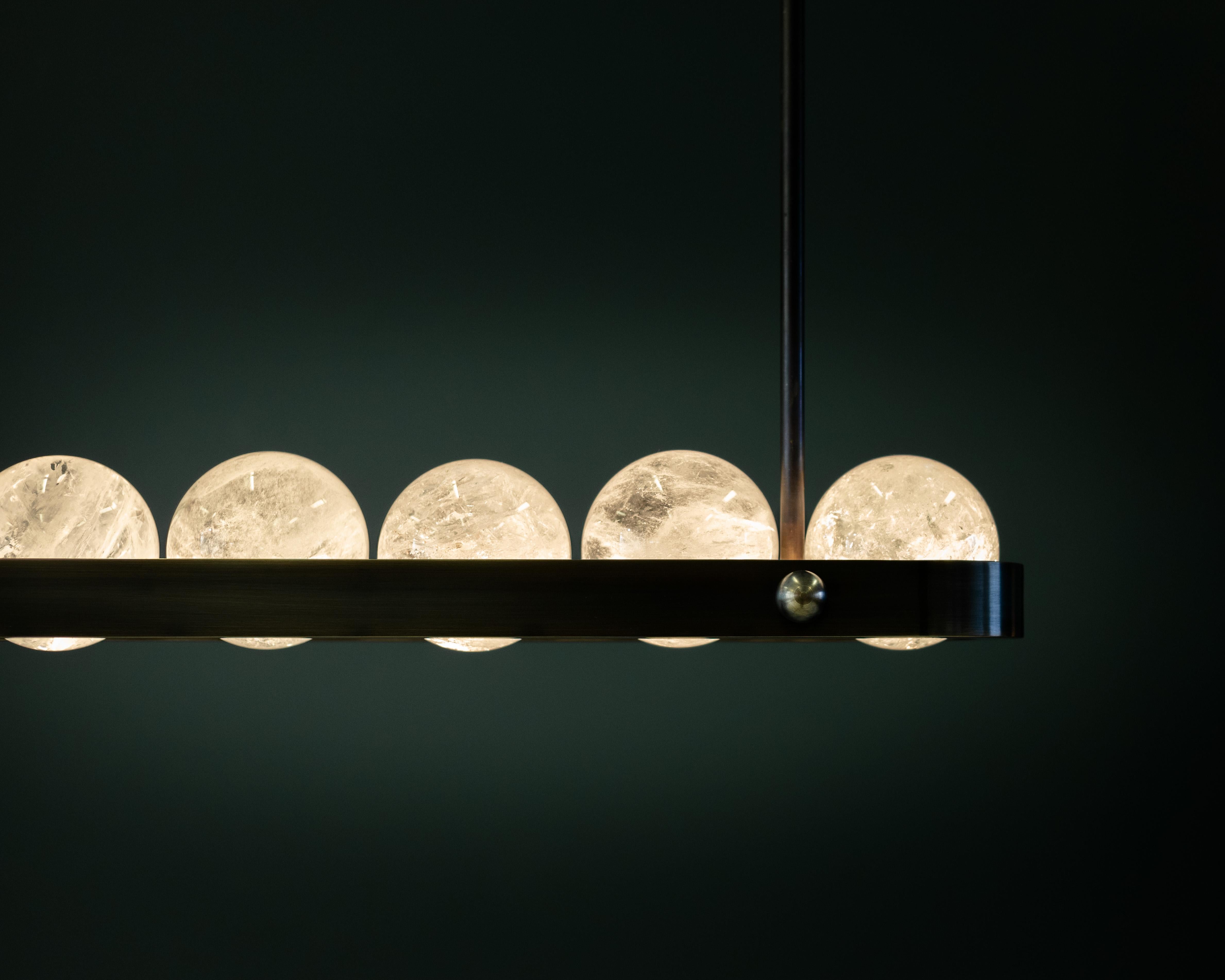 Postmoderno Piccola lampada a sospensione Ouranos II di Christopher Boots in vendita