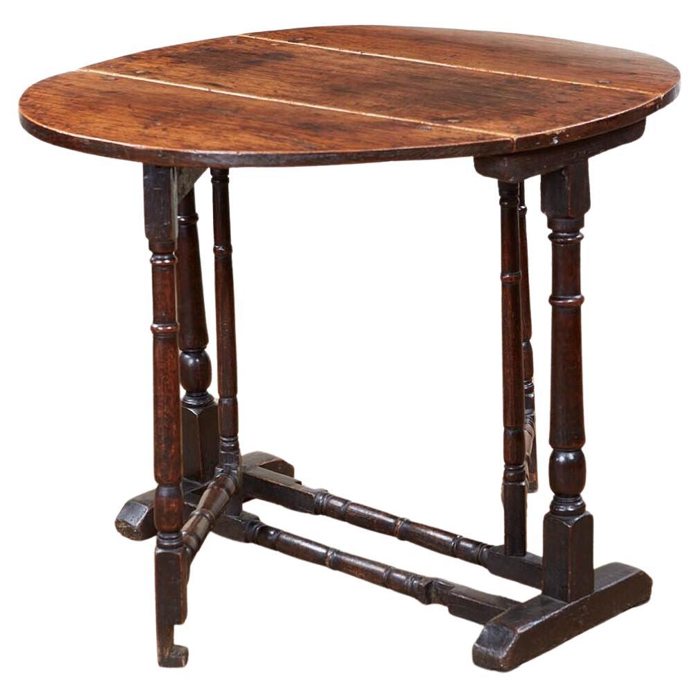 Small Oval Gateleg Table For Sale
