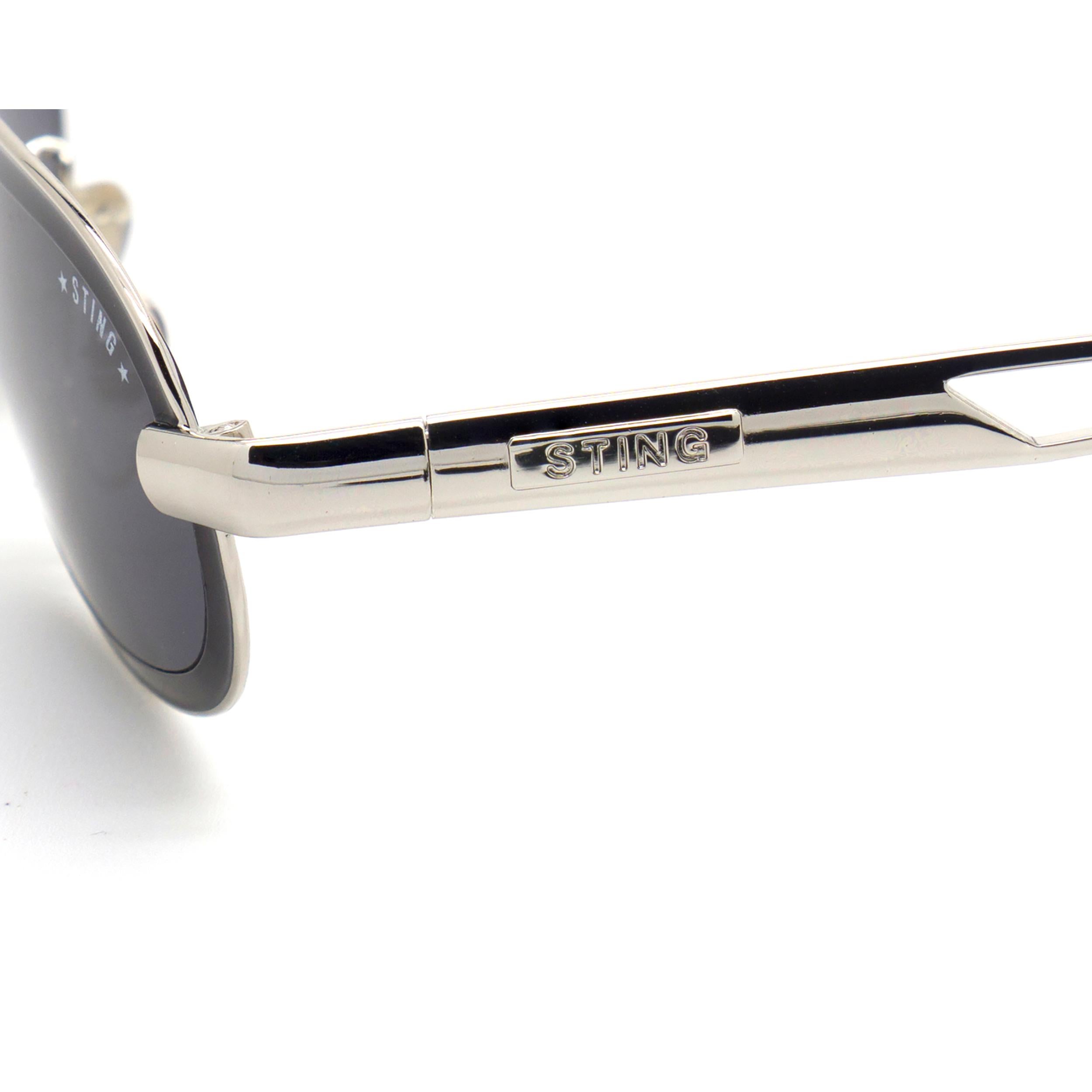 Petites lunettes de soleil ovales vintage de Sting, Italie  Neuf - En vente à Santa Clarita, CA
