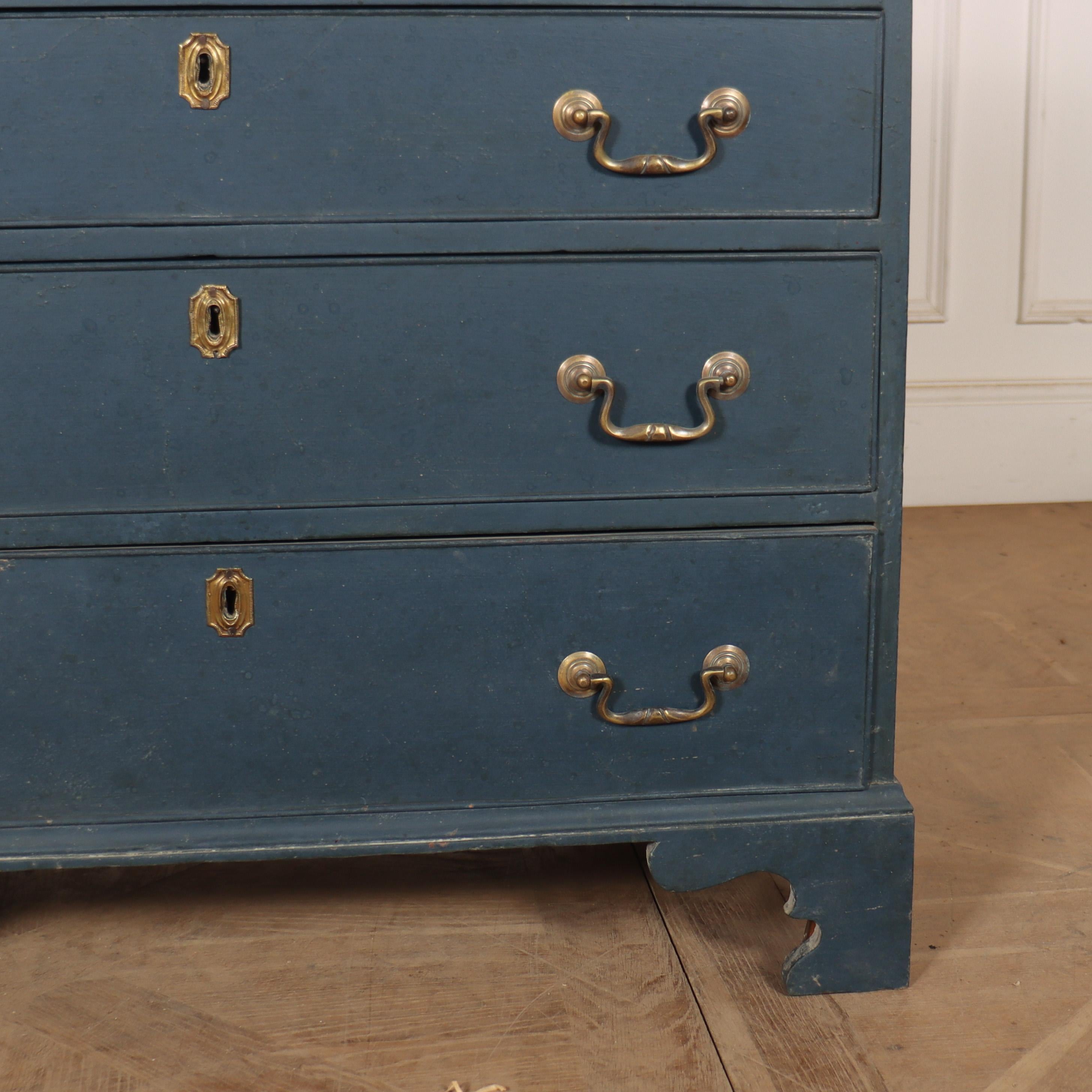 English Small Painted Chest of Drawers