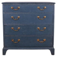 Used Small Painted Commode