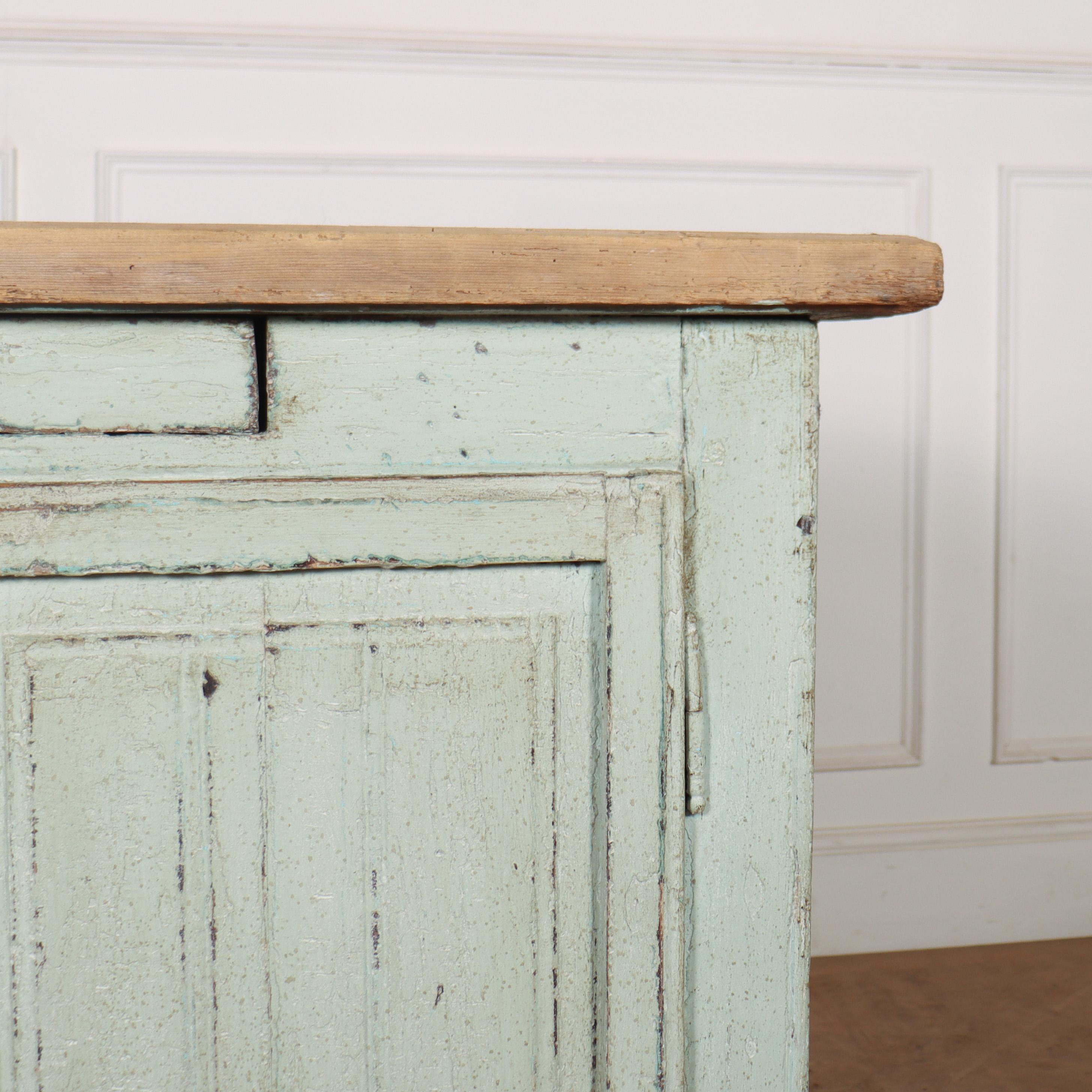 Small English painted pine kitchen island. 1880.

Reference: 8117

Dimensions
44 inches (112 cms) Wide
28 inches (71 cms) Deep
34 inches (86 cms) High