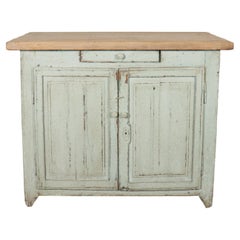 Vintage Small Painted Kitchen Island