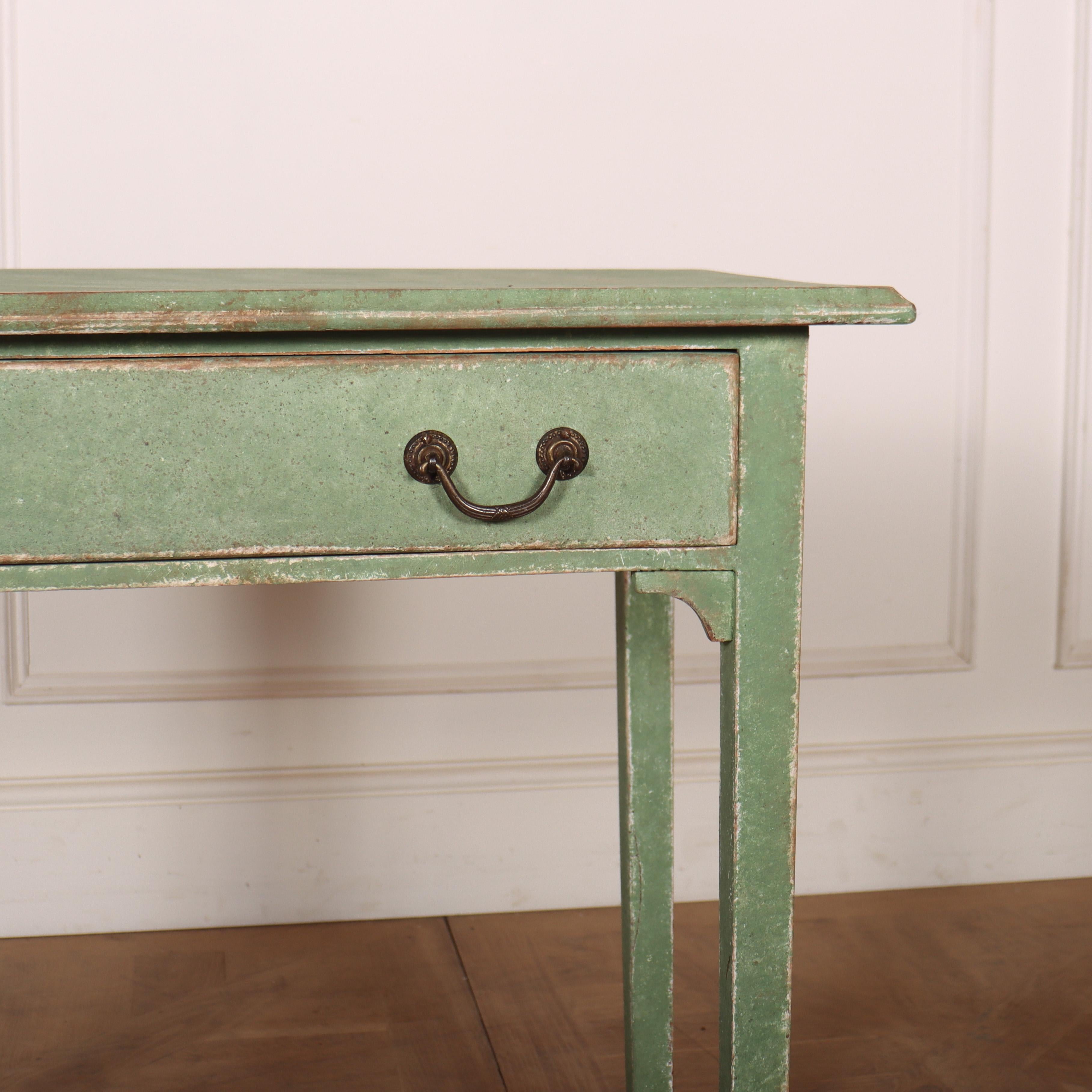 Victorian Small Painted Lamp Table For Sale