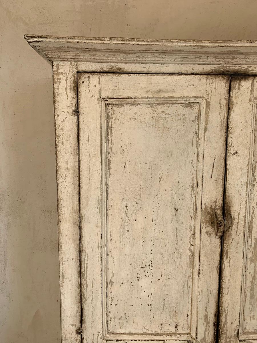 Small Painted  Cupboard, 19th Century For Sale 1