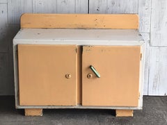 Small Painted Shoe Cabinet, circa 1920s