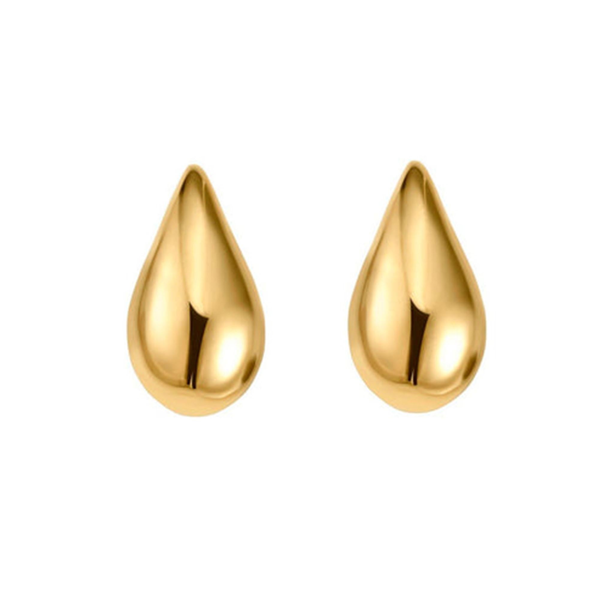 Gli orecchini a goccia in oro giallo 14 carati Small Pair Hollow sono una raffinata miscela di eleganza e semplicità. Disponibili in oro giallo o bianco 14K, questi orecchini presentano un delicato design a goccia cava in diverse misure (da 15 mm a