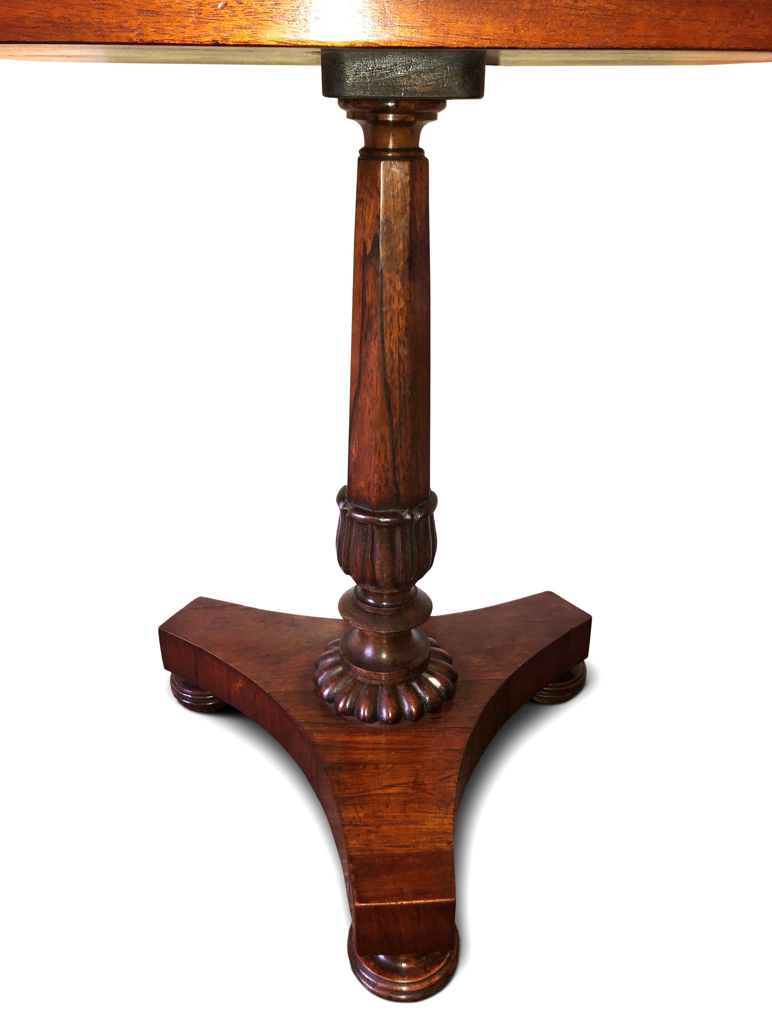 English Side Tables, Mahogany, Pair of William IV circa 1835  For Sale
