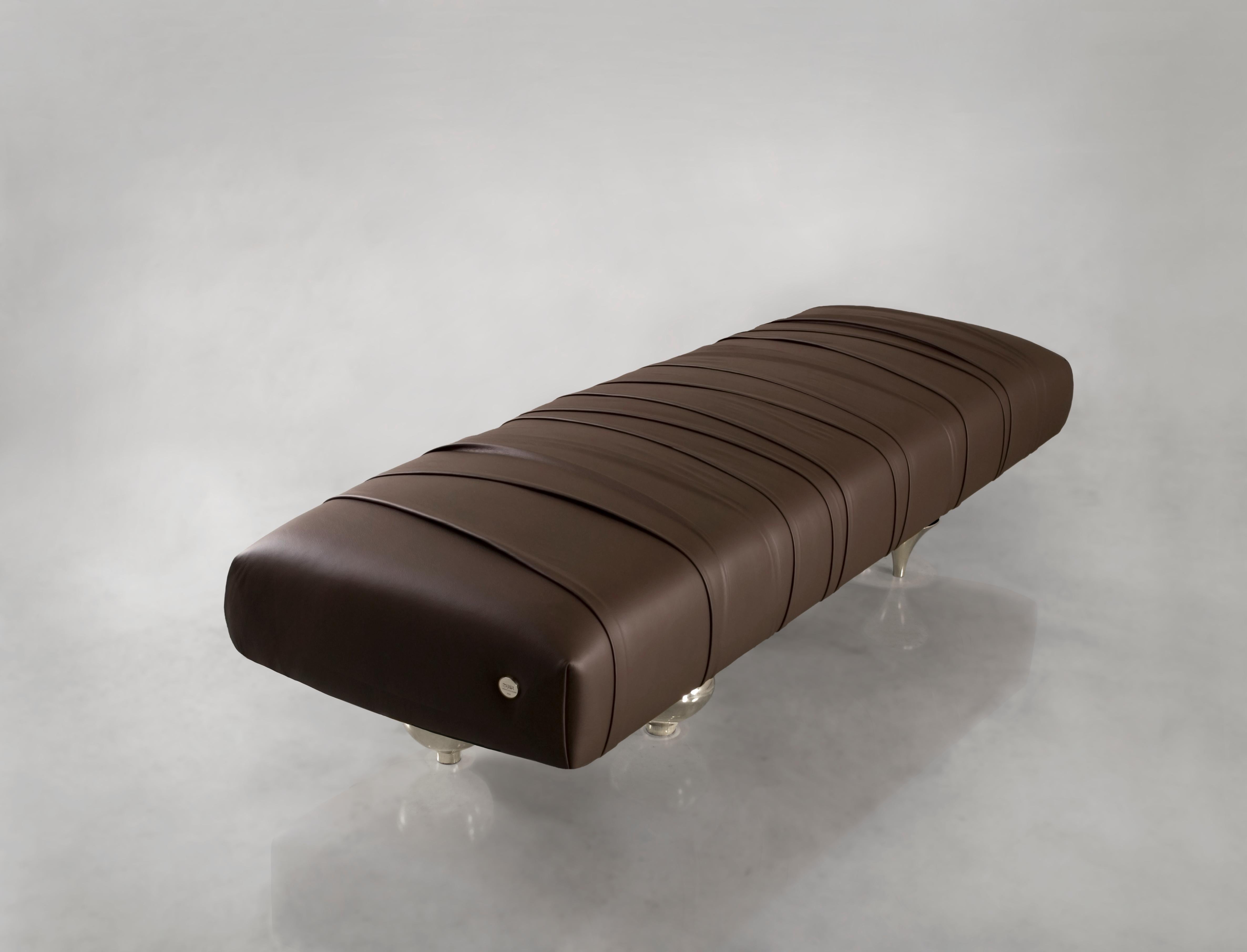 Italian Small Panca Bench by Il Pezzo Mancante For Sale