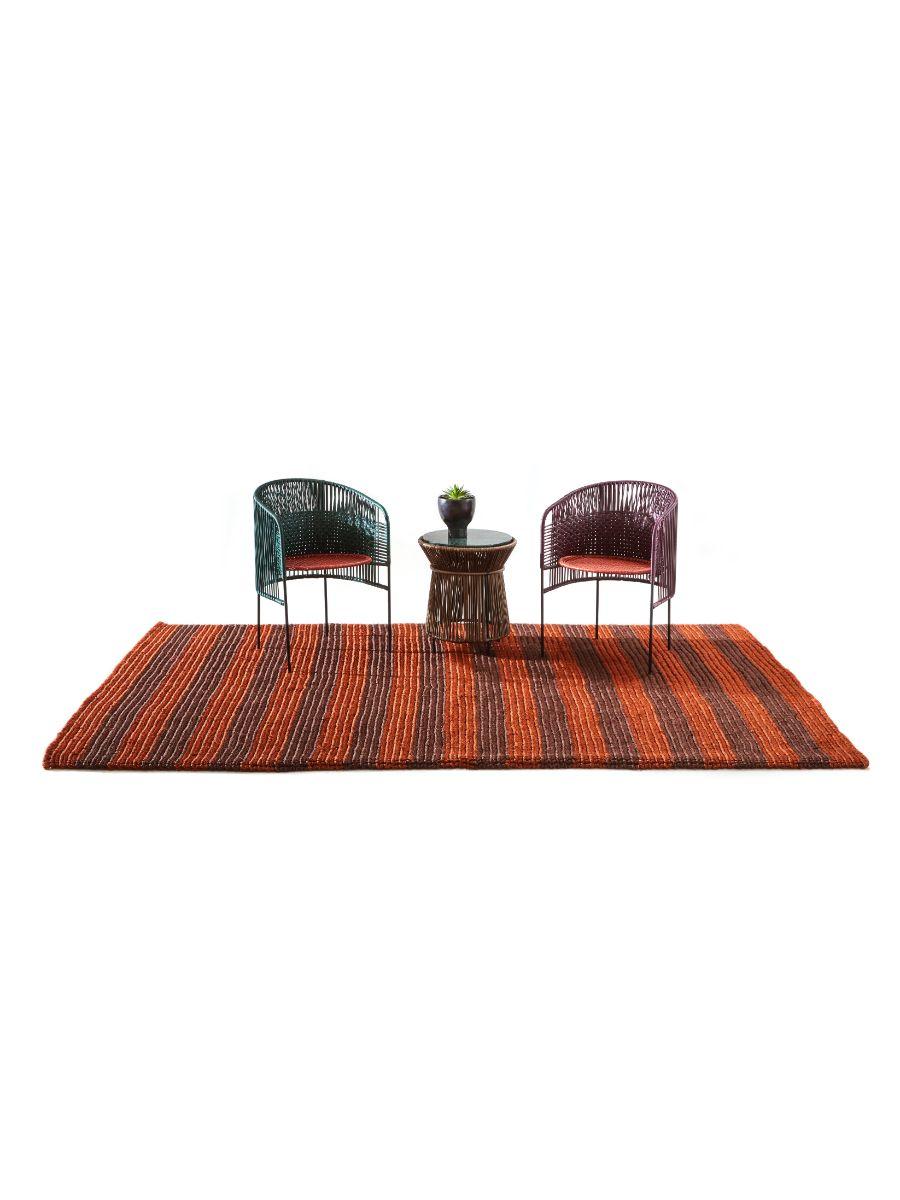 Contemporary Small Par Raya Rug by Sebastian Herkner For Sale