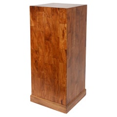 Small Patchwork Elm Pedestal or Stand