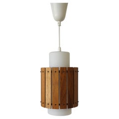 Petite lampe à suspension Maria Lindeman pour Idman, style scandinave moderne des années 1950