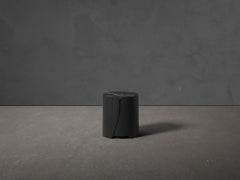 Small Perianth Table in Oak and Nero Marquina Marble by Haymann Editions