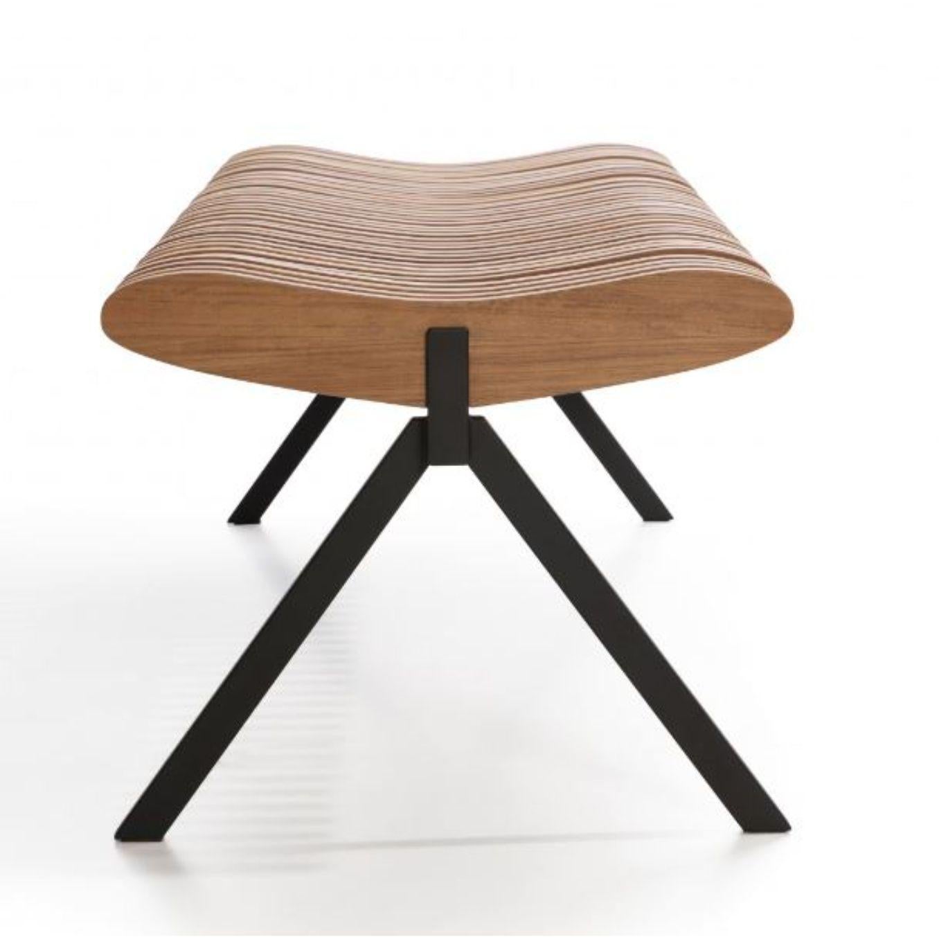 Panchina Perlude in teak di Caroline Voet In condizioni Nuovo in vendita a Geneve, CH