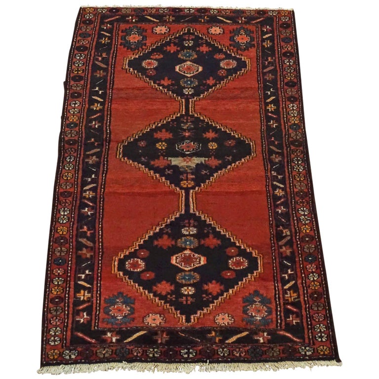 Small Persian Karajeh Rug, circa 1940 For Sale at 1stdibs
