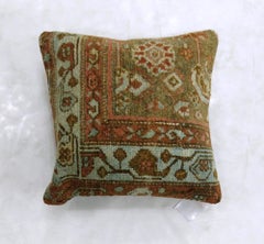 Small Persian Malayer Rug Pillow