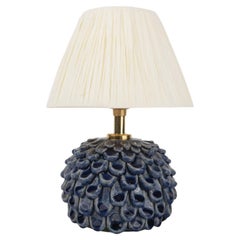 Small Petal Blue Table Lamp