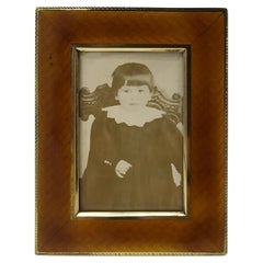 Petit cadre photo rectangulaire de style anglais, début des années 1900. Salimbeni