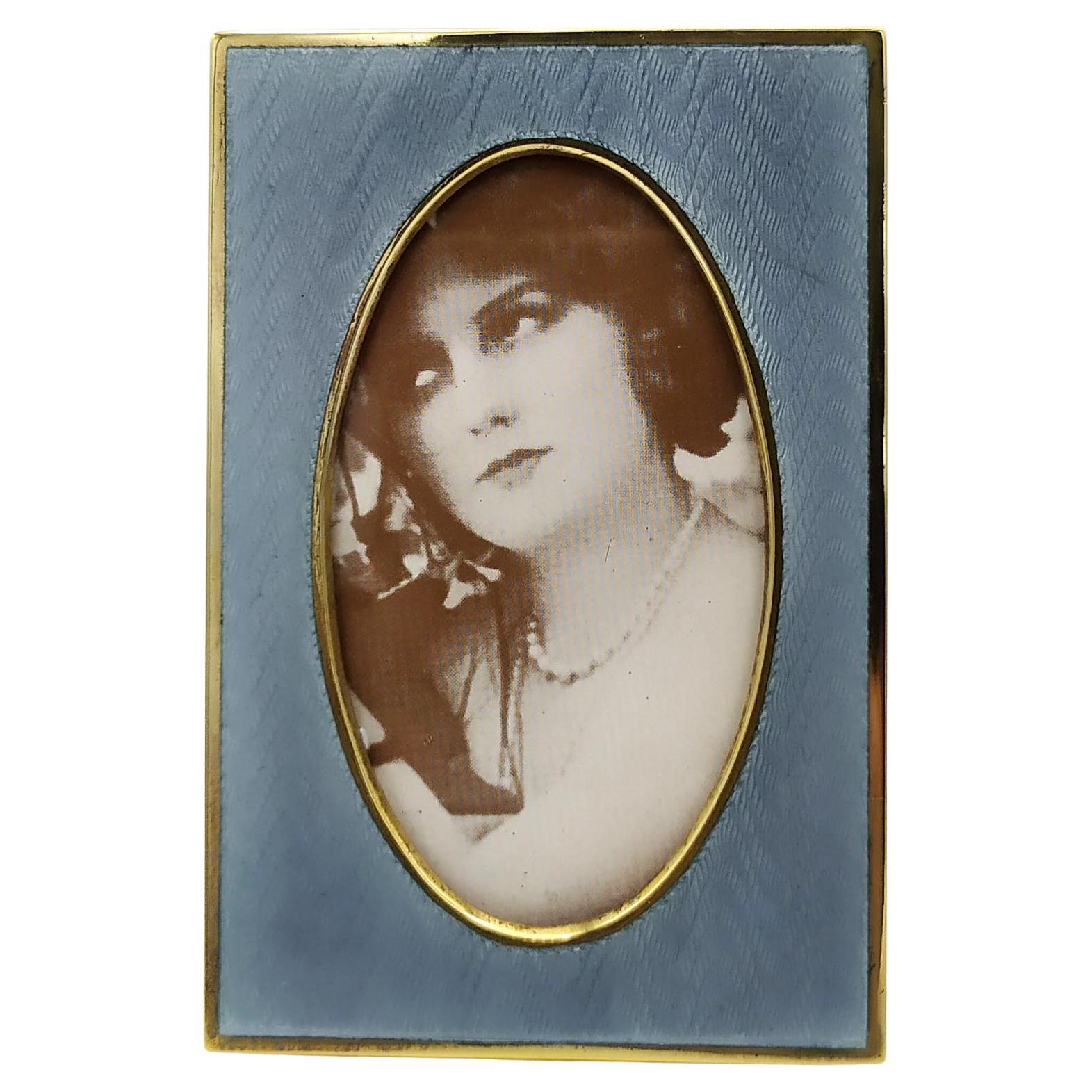 Marco pequeño rectangular para retrato oval Salimbeni