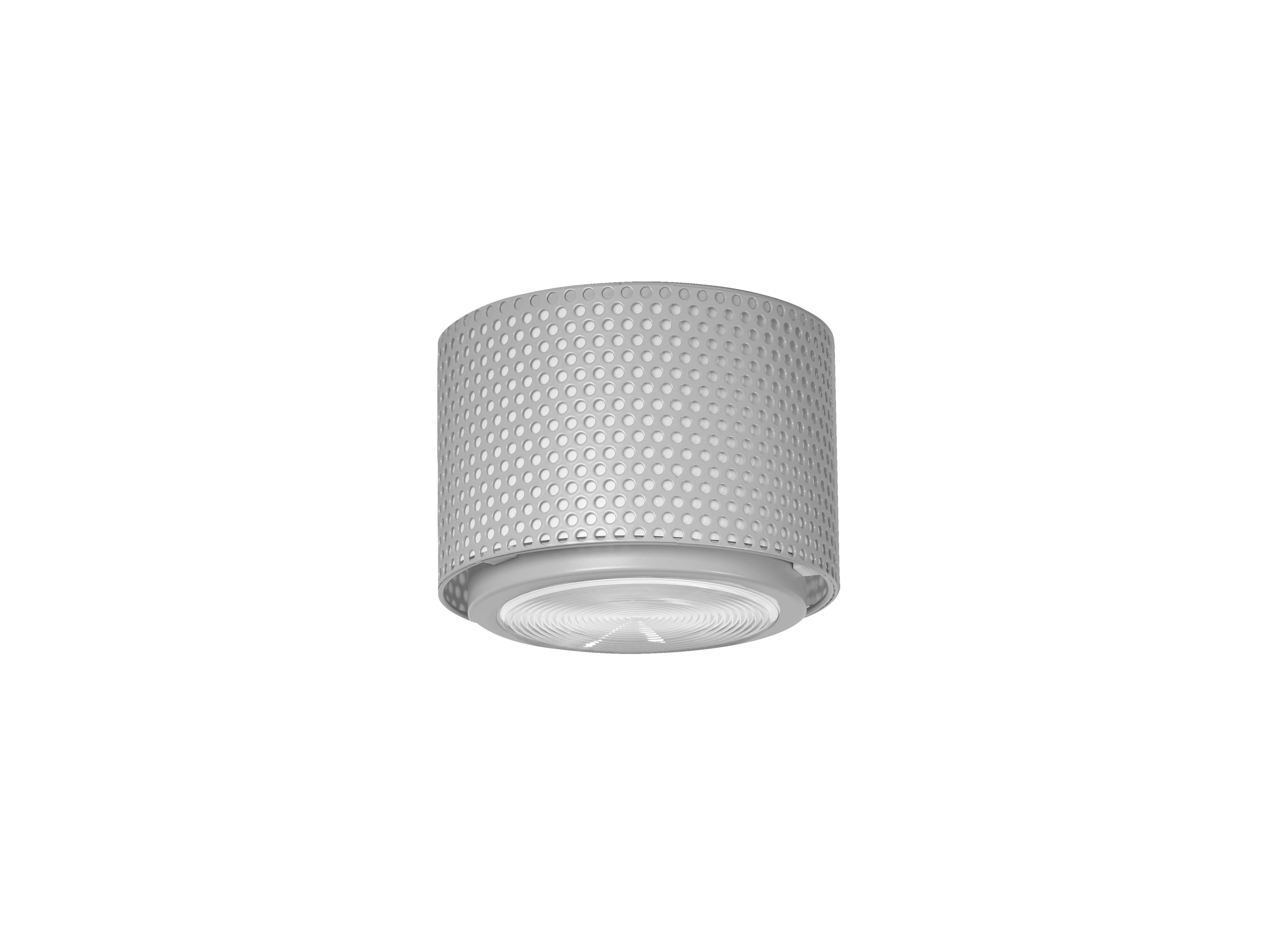 Small Pierre Guariche 'G13' Wall or Ceiling Light for Sammode Studio in Black For Sale 8