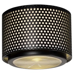 Small Pierre Guariche 'G13' Wall or Ceiling Light for Sammode Studio in Black