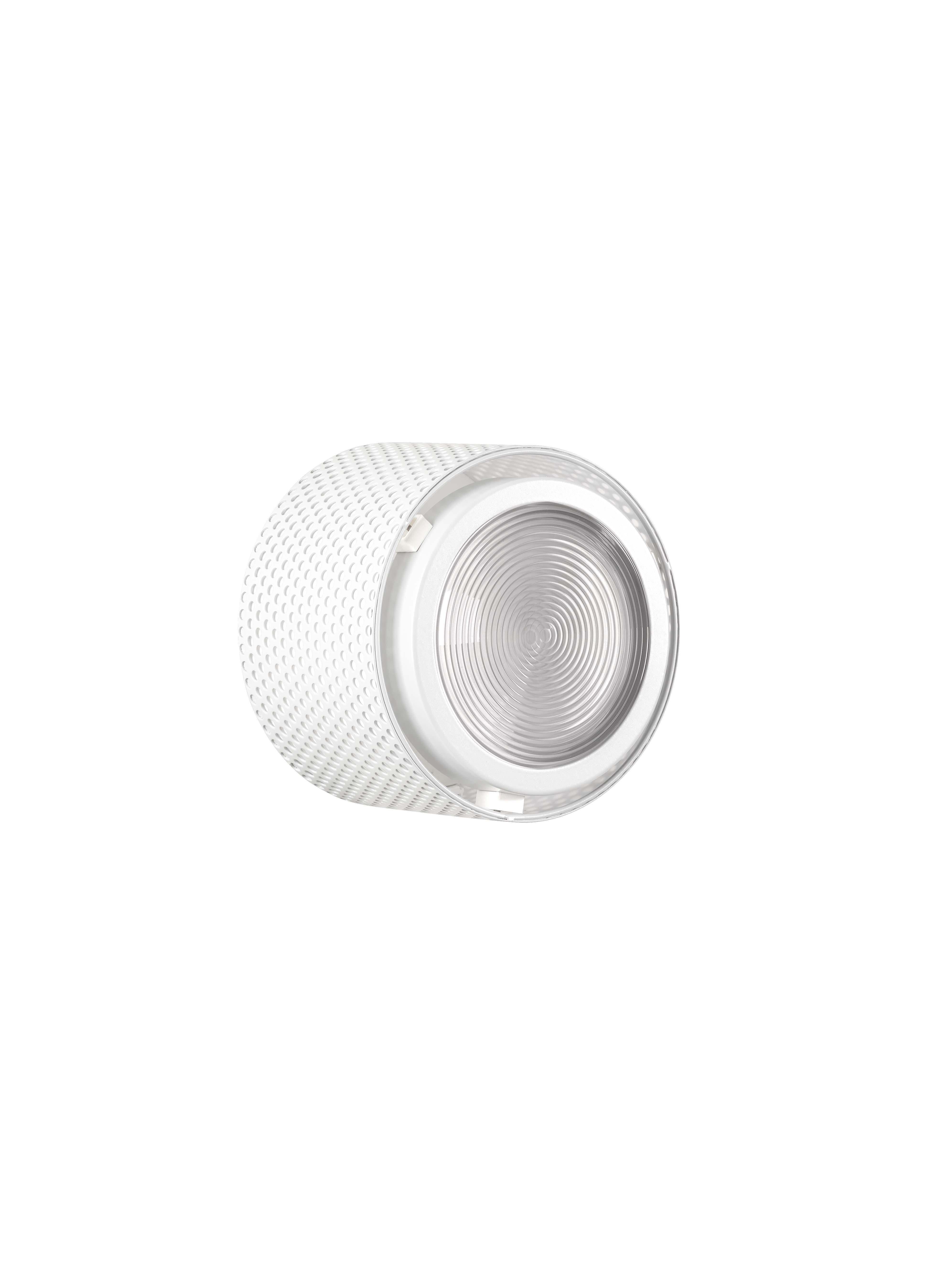 Small Pierre Guariche 'G13' Wall or Ceiling Light for Sammode Studio in White For Sale 4