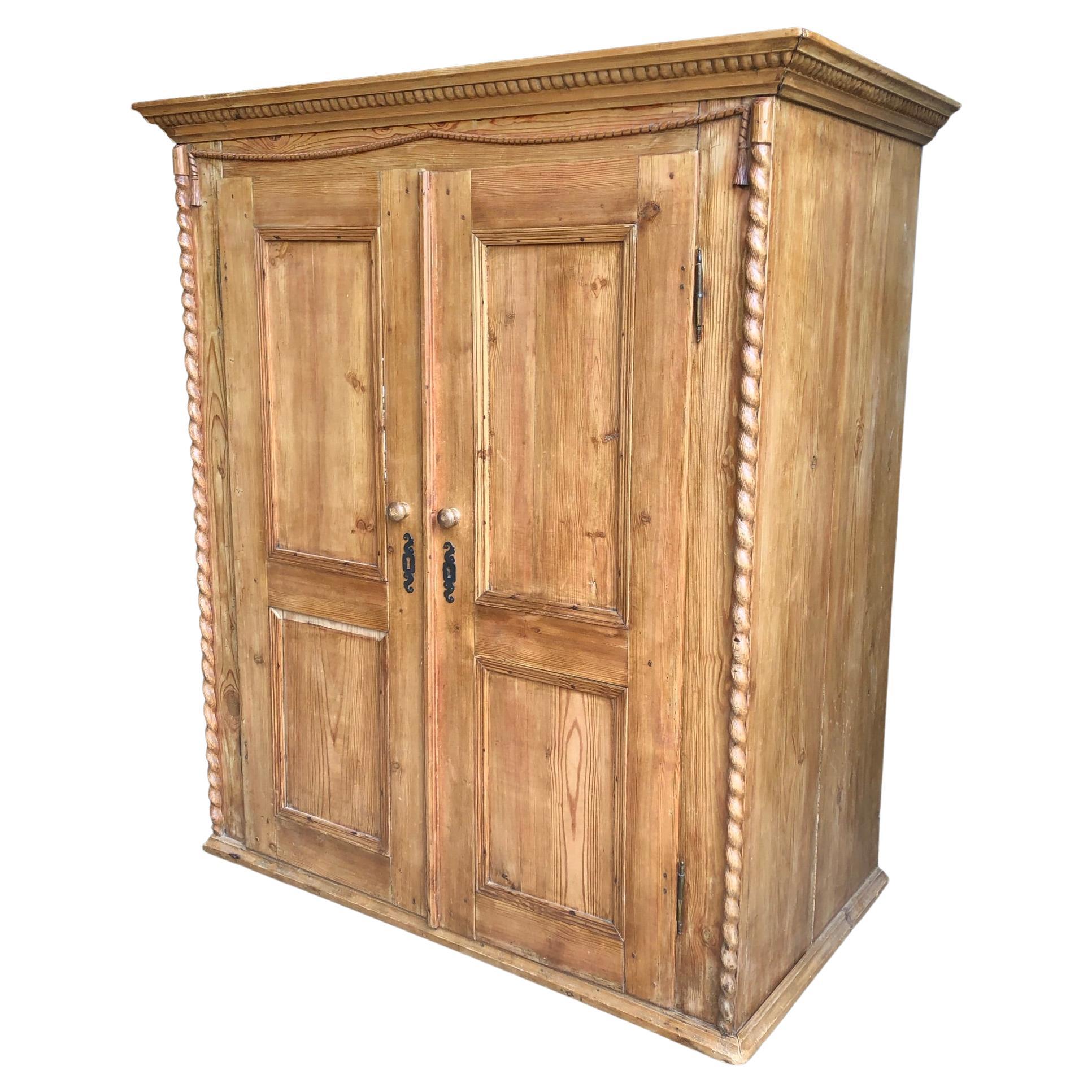 Antique Tall French Pine Armoire, circa 17701800 at 1stDibs antique