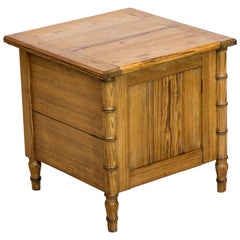Antique Small Pine Commode