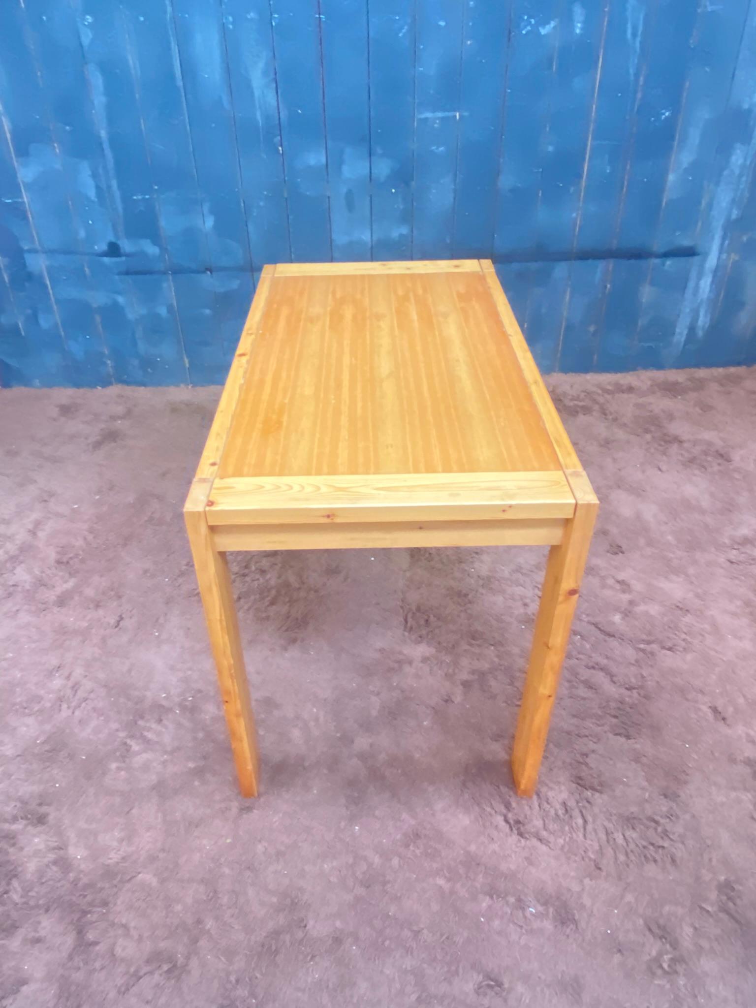 Small Pine Desk Table in the 