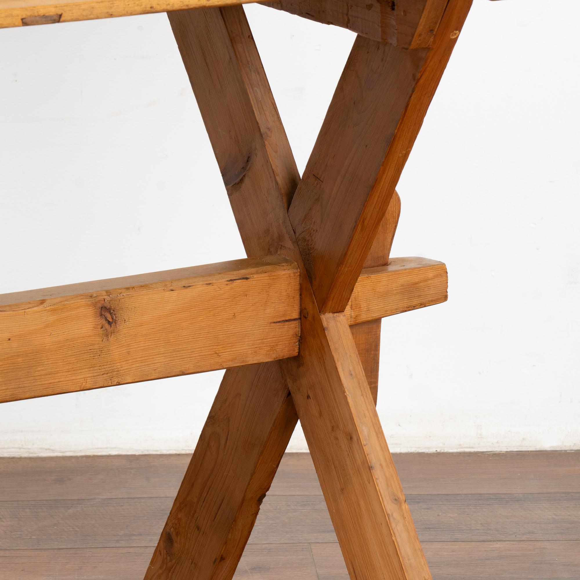 Small Pine Side Table with Tray Top, Sweden circa 1820-40 1