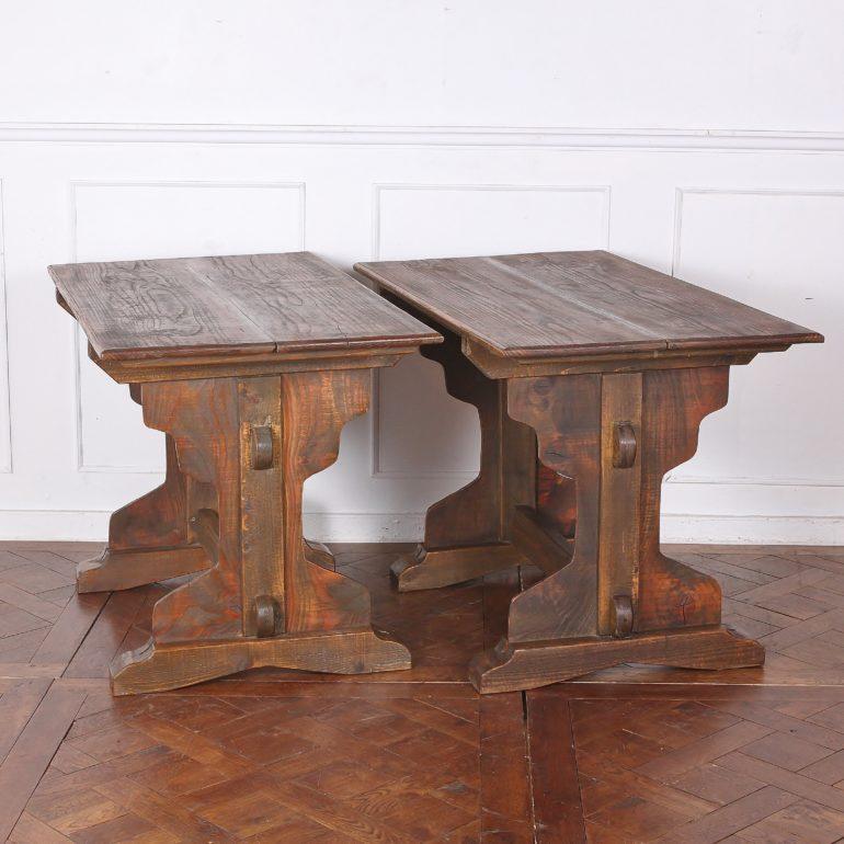 trestle table small