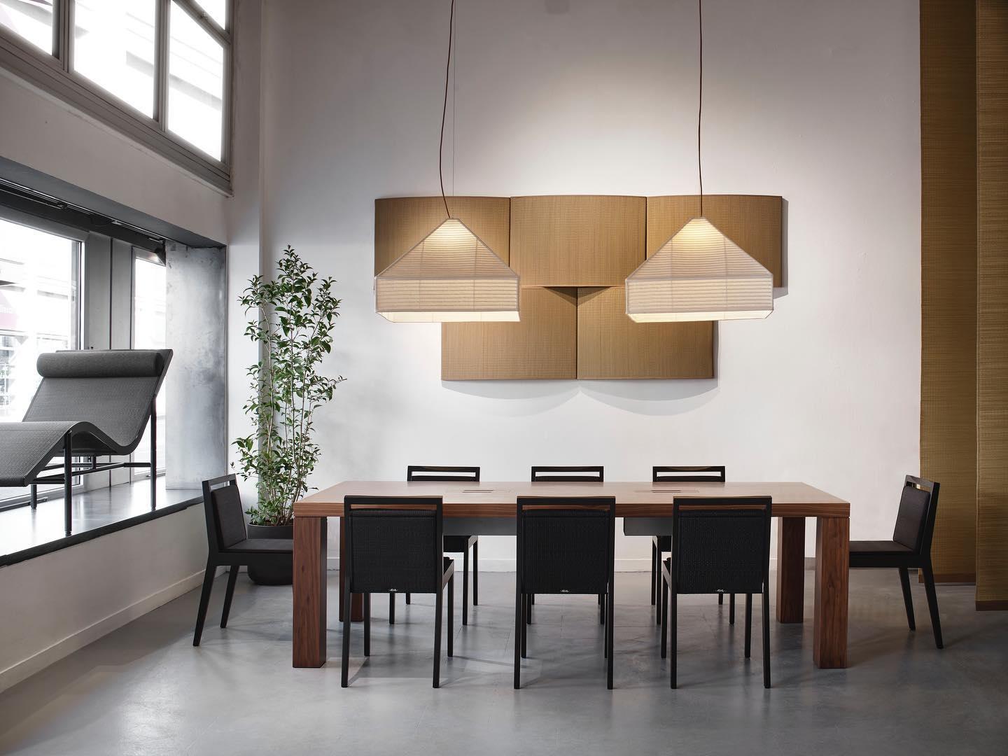 italien Petite lampe pendante plissée Piramide par NASSI en vente