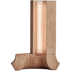 Small Platane Lamp, Plane Tree Wood by MONO Editions