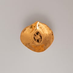 Petite assiette / Vaisselle en porcelaine de Limoges faite main / Or 24 carats / Indulge Nº9