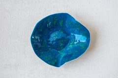 Small Plate / Handmade Porcelain Tableware / Blue Lagoon / Indulge Nº5