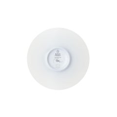 Assiette en porcelaine pour le pain du chef Alain Passard Modèle " Orange Artichaut"