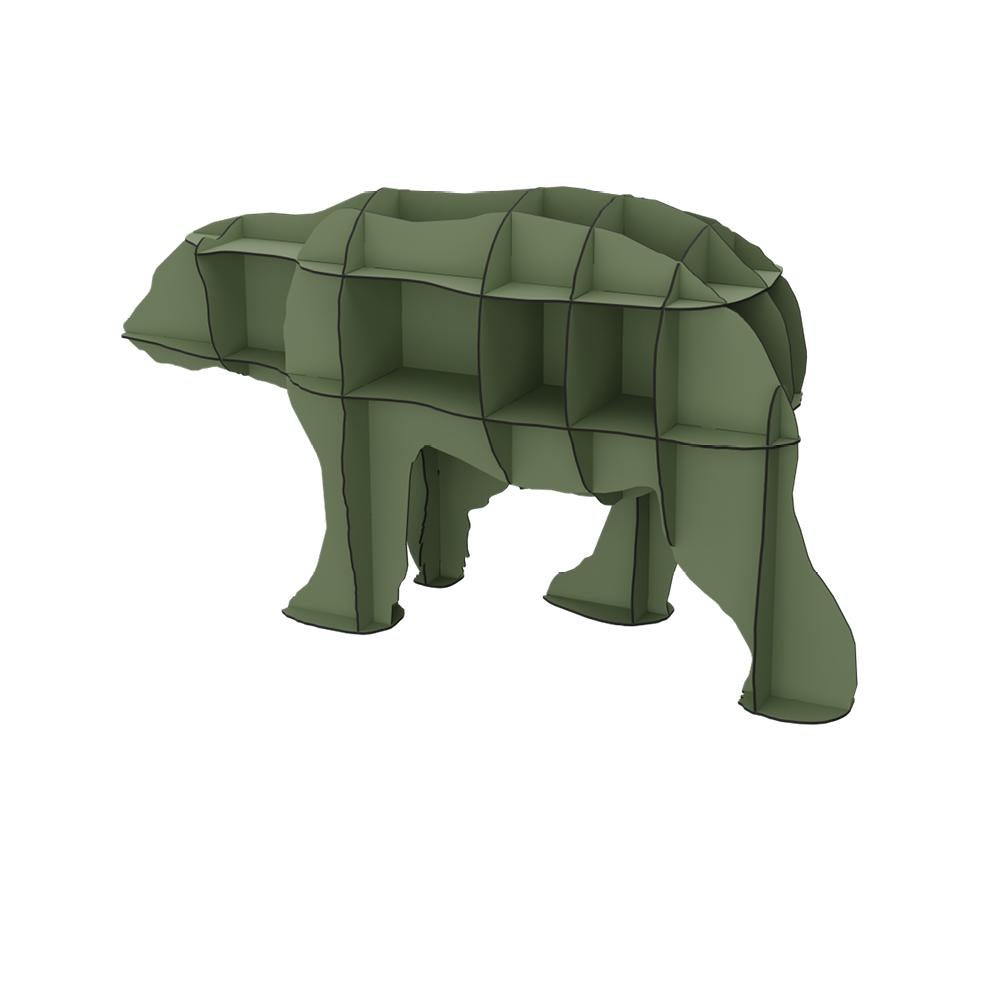 Piccola libreria con orso polare - Greene & Greene In condizioni Nuovo in vendita a FONTAIN, FR