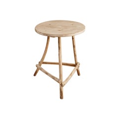 small poplarwood table ...