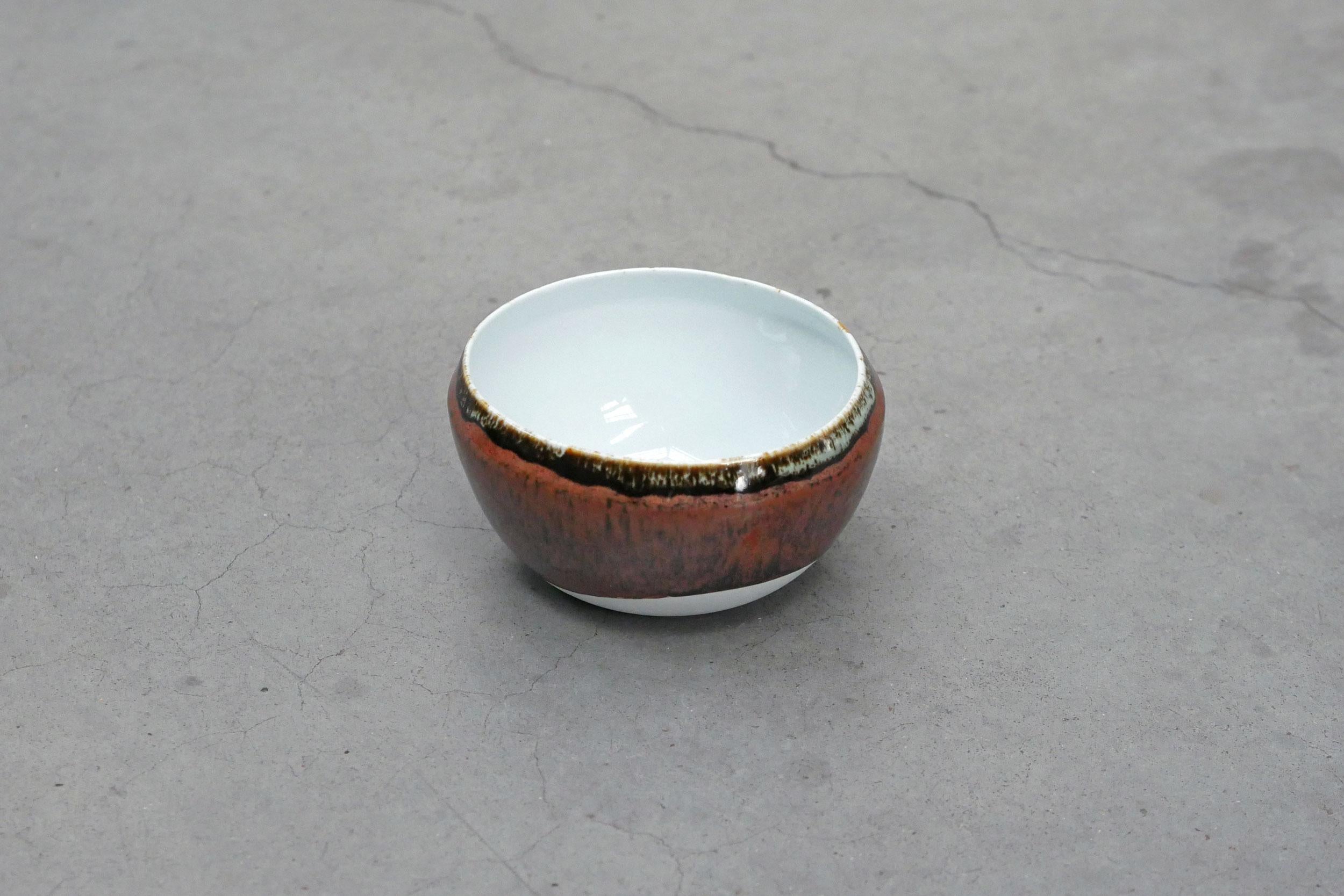 Glazed Small Porcelain Bowl Ignorance is Bliss by Agne Kucerenkaite