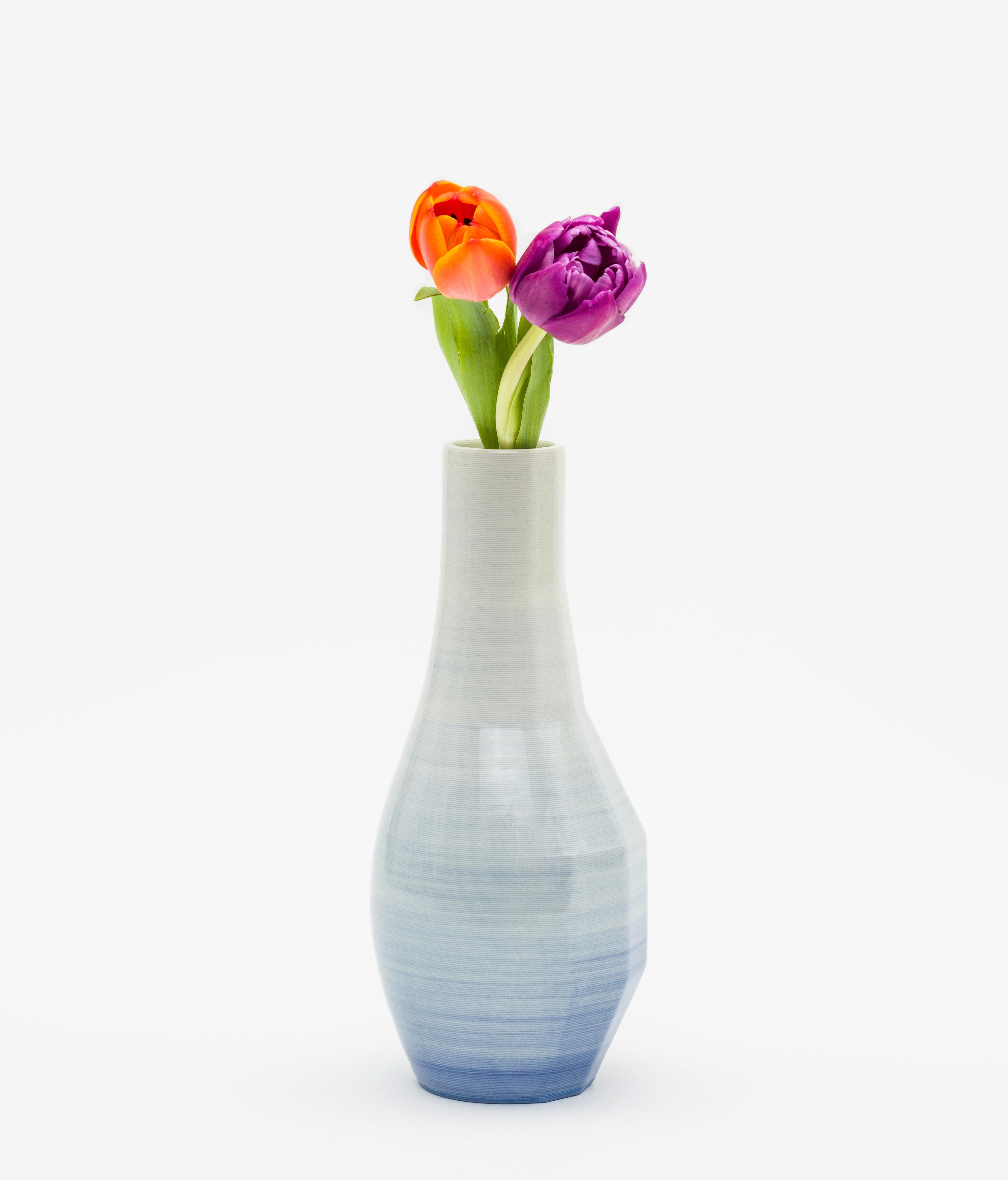 Small Porcelain Gradient Vase by Philipp Aduatz For Sale 2