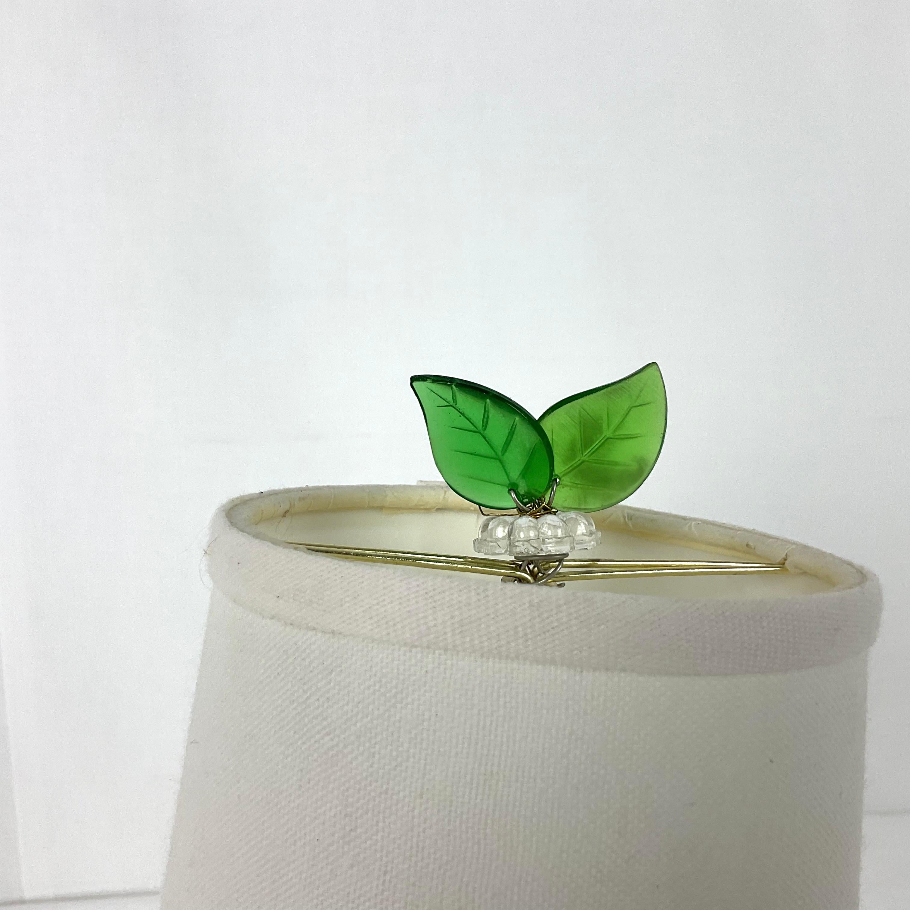 Contemporary Small Porcelain Lemon Lamp