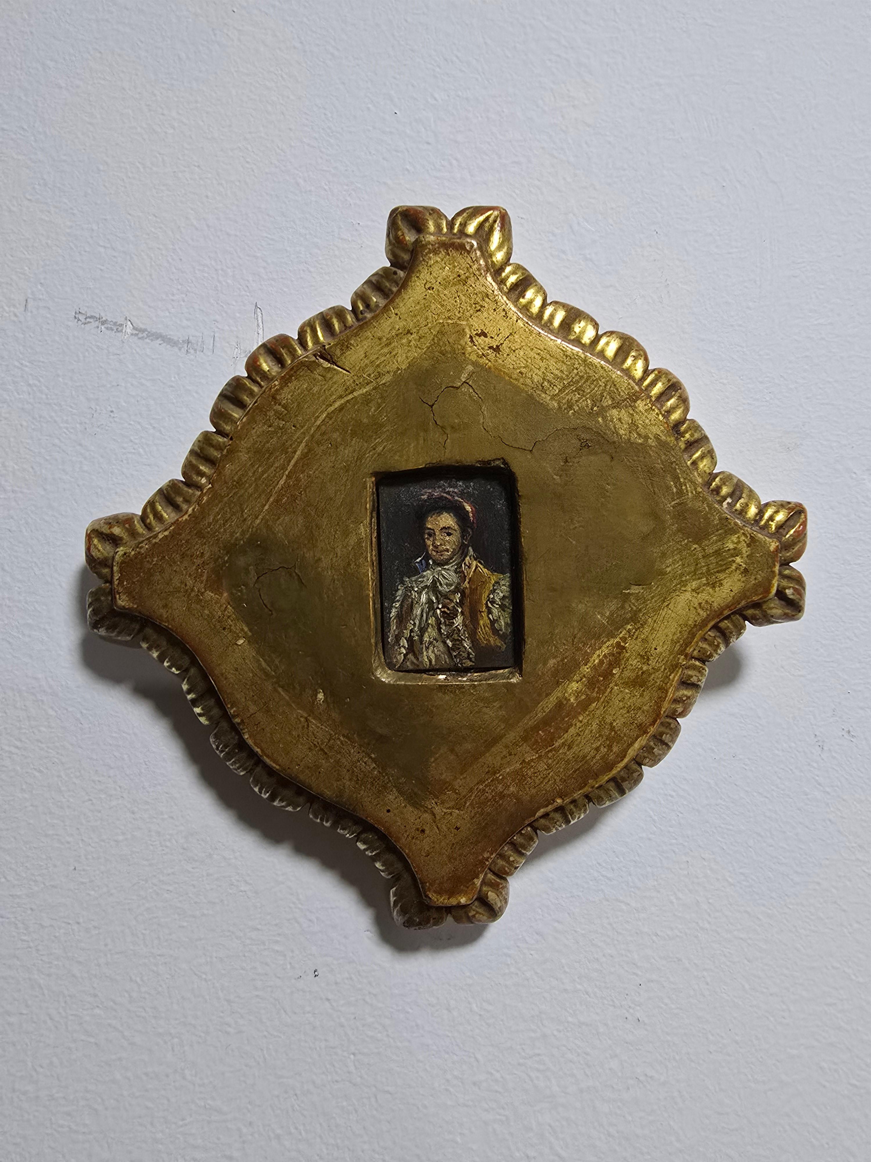 Small Portrait Circa 1800 In Good Condition For Sale In Madrid, ES