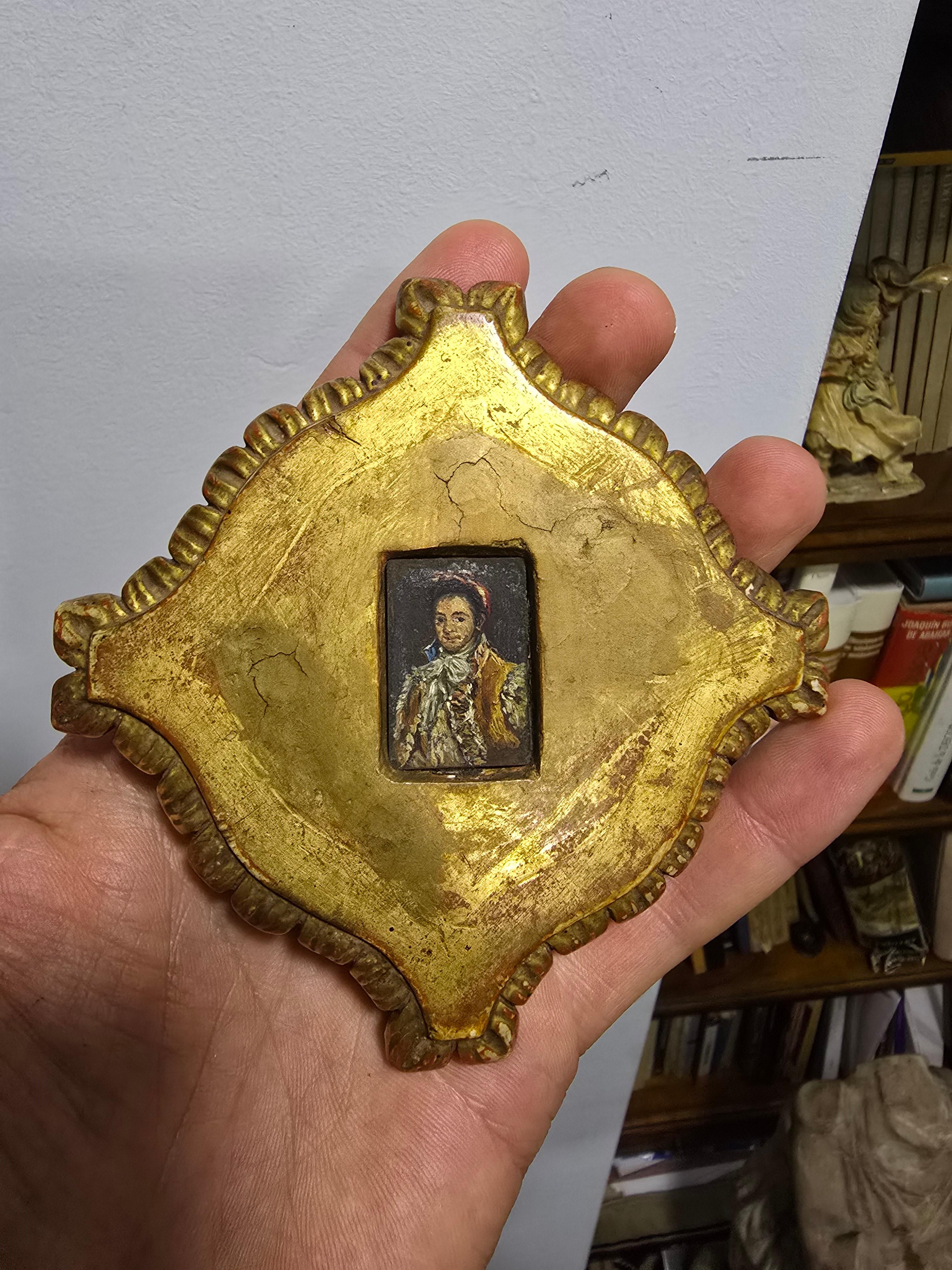 Small Portrait Circa 1800 For Sale 3