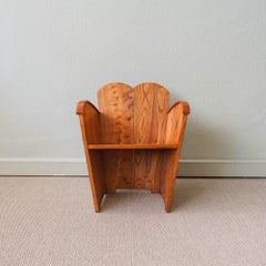 Small Portuguese Constructivist Armchair, 1930's