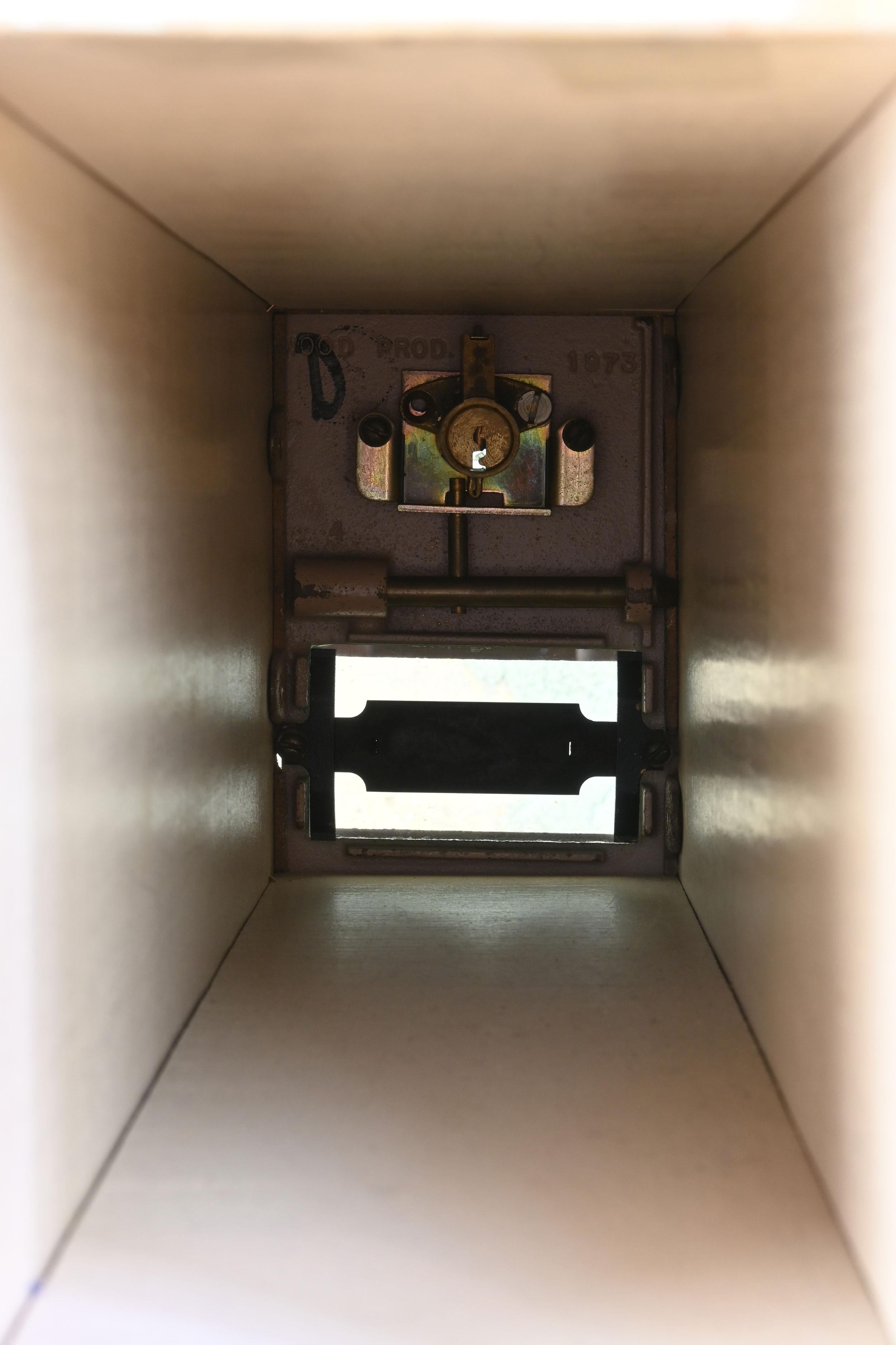 old fashioned post office boxes