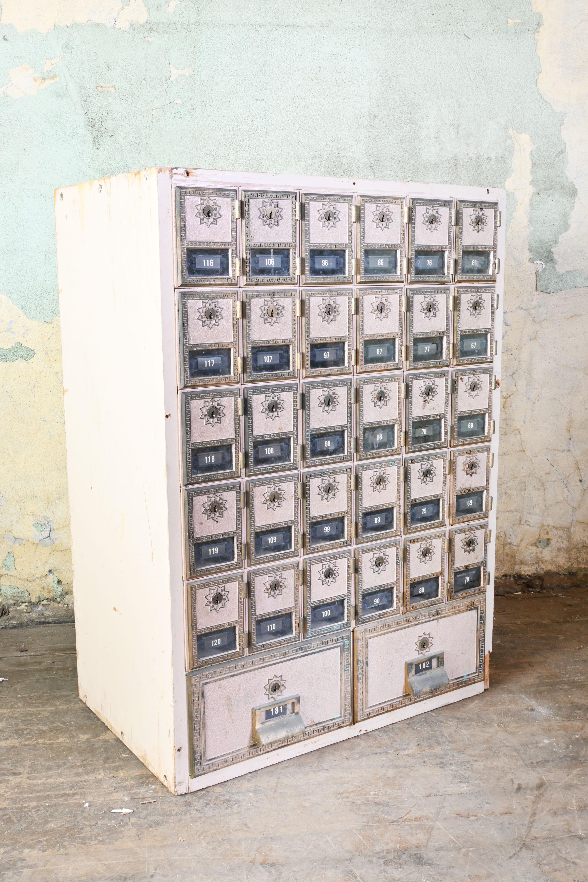 Cast Small Post Office Box Unit For Sale