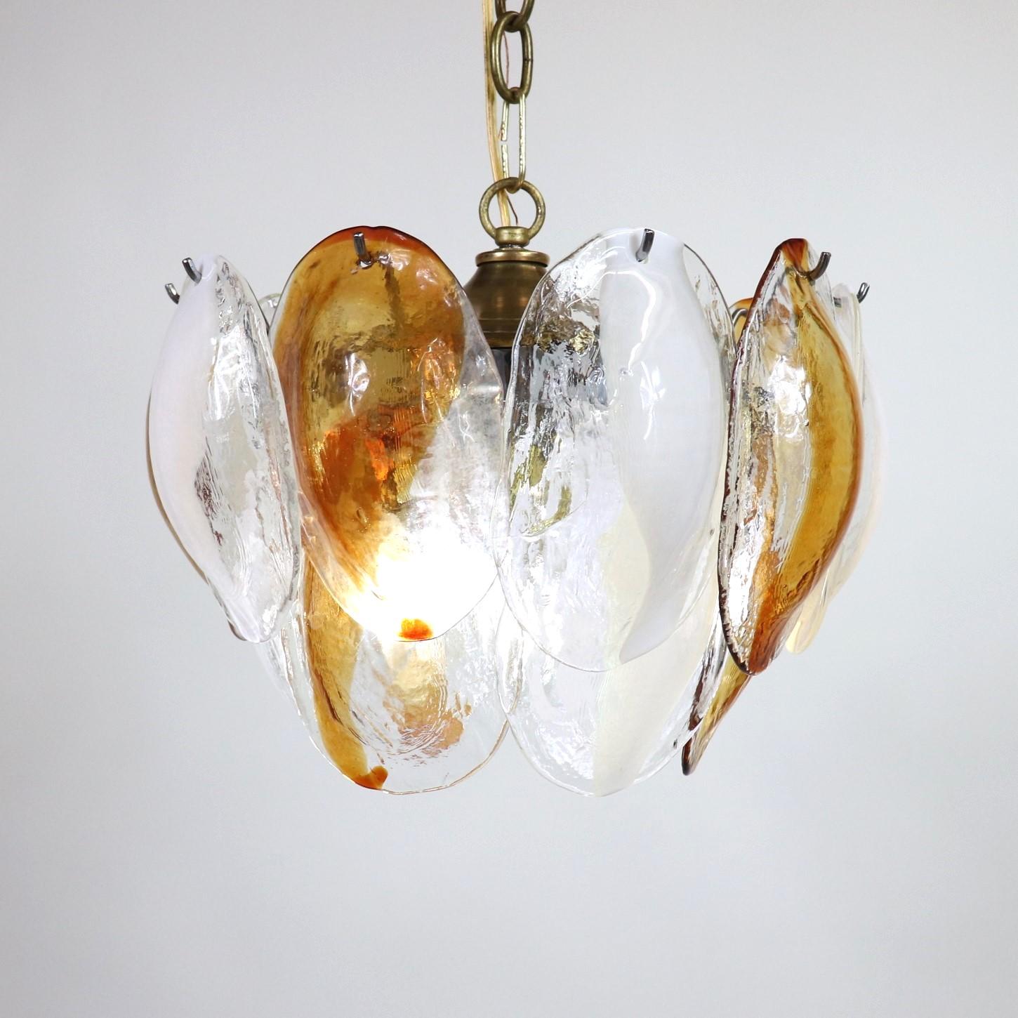 Postmoderne Petite suspension postmoderne de Murano par La Murrina en vente