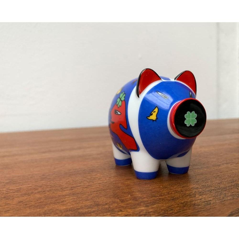 Postmoderne Piggy Penny Bank von Ambrogio Pozzi & Sieger Design im Angebot 5