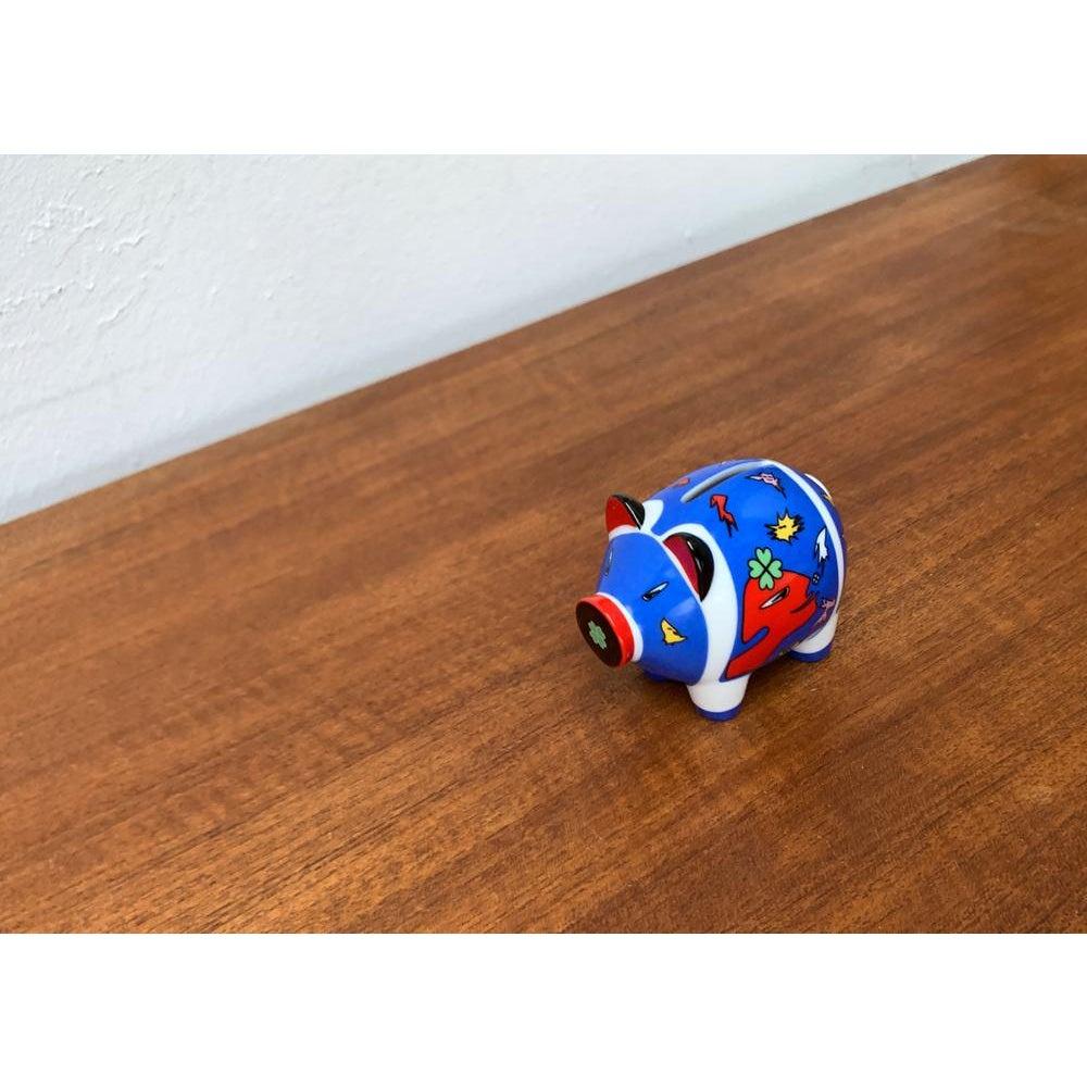 Postmoderne Piggy Penny Bank von Ambrogio Pozzi & Sieger Design im Angebot 2