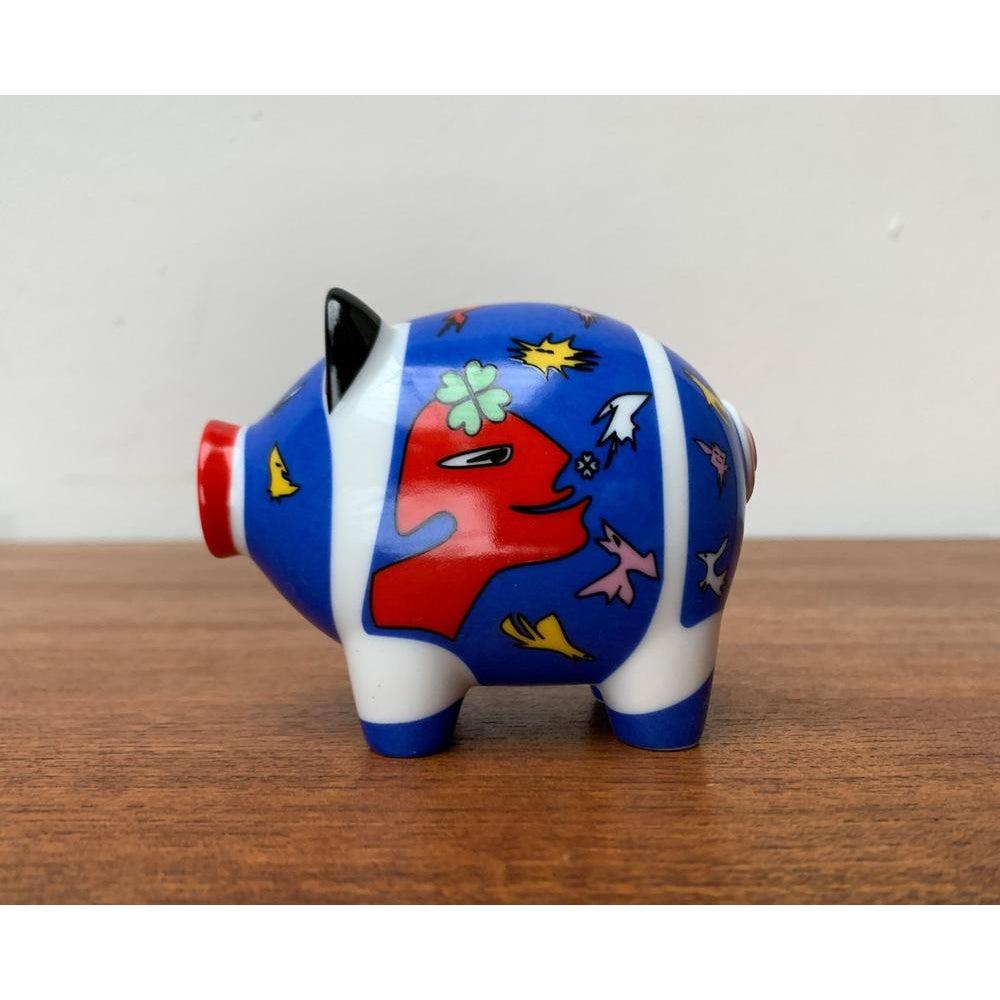 Postmoderne Piggy Penny Bank von Ambrogio Pozzi & Sieger Design im Angebot 3